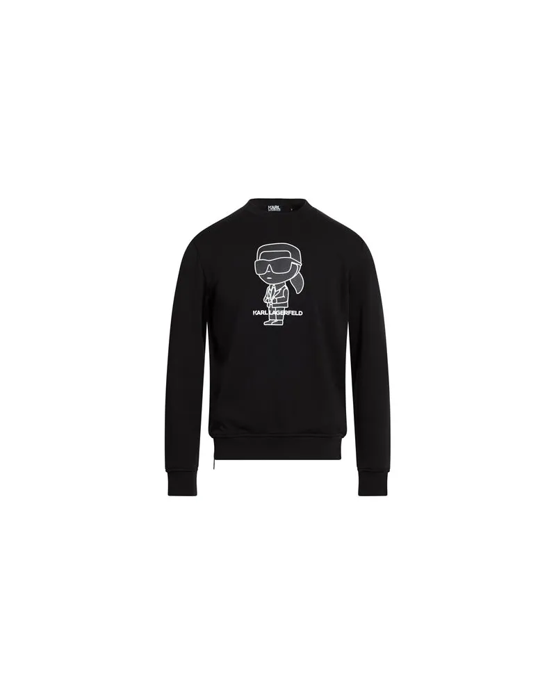 Karl Lagerfeld TOPS - Sweatshirtsauf YOOX.COM Schwarz