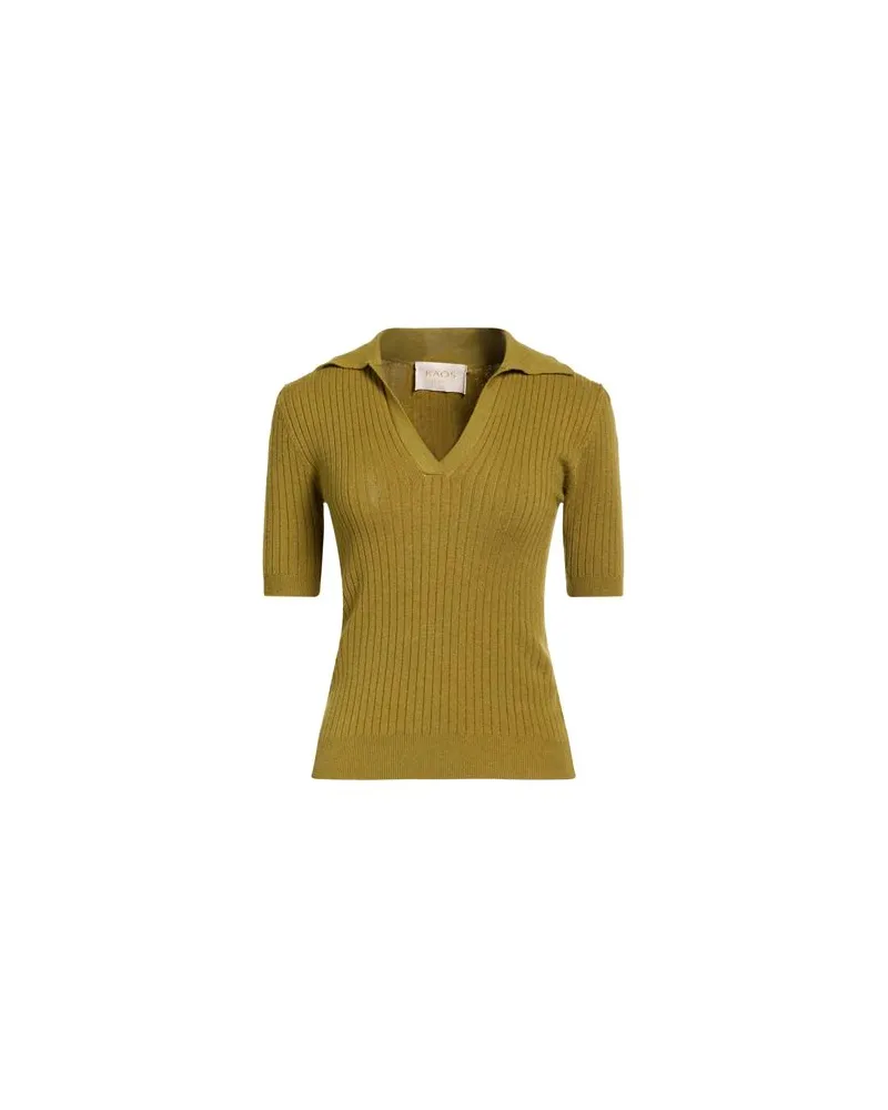Kaos STRICKWAREN - Pulloverauf YOOX.COM Militärgrün