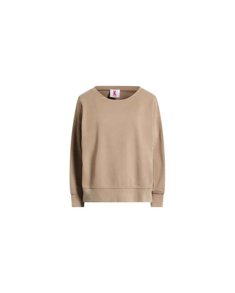 KONTATTO TOPS - Sweatshirtsauf YOOX.COM Beige