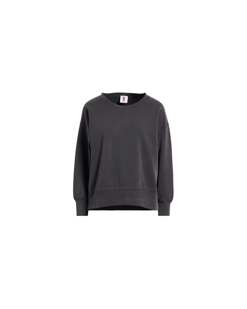 KONTATTO TOPS - Sweatshirtsauf YOOX.COM Stahlgrau