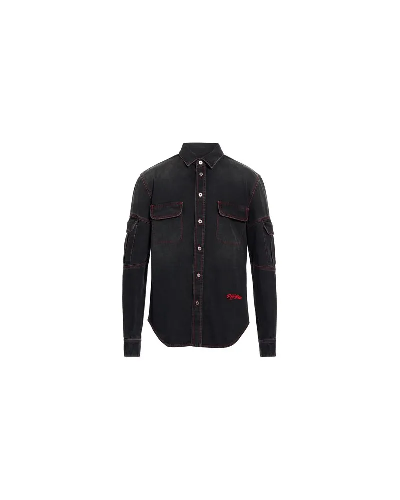 OFF-WHITE JACKEN & MÄNTEL - Jeansjacken/Mäntelauf YOOX.COM Braungrau