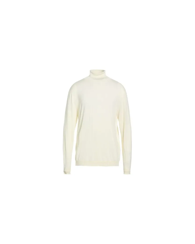 LARDINI STRICKWAREN - Rollkragenpulloverauf YOOX.COM Cremeweiß
