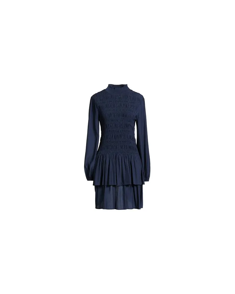 Maje KLEIDER - Mini-Kleiderauf YOOX.COM Marineblau