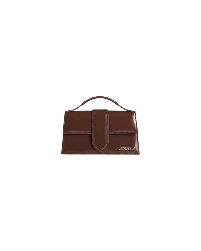 Jacquemus GRANDE BAMBINO  - TASCHEN - Handtaschenauf YOOX.COM Dunkelbraun