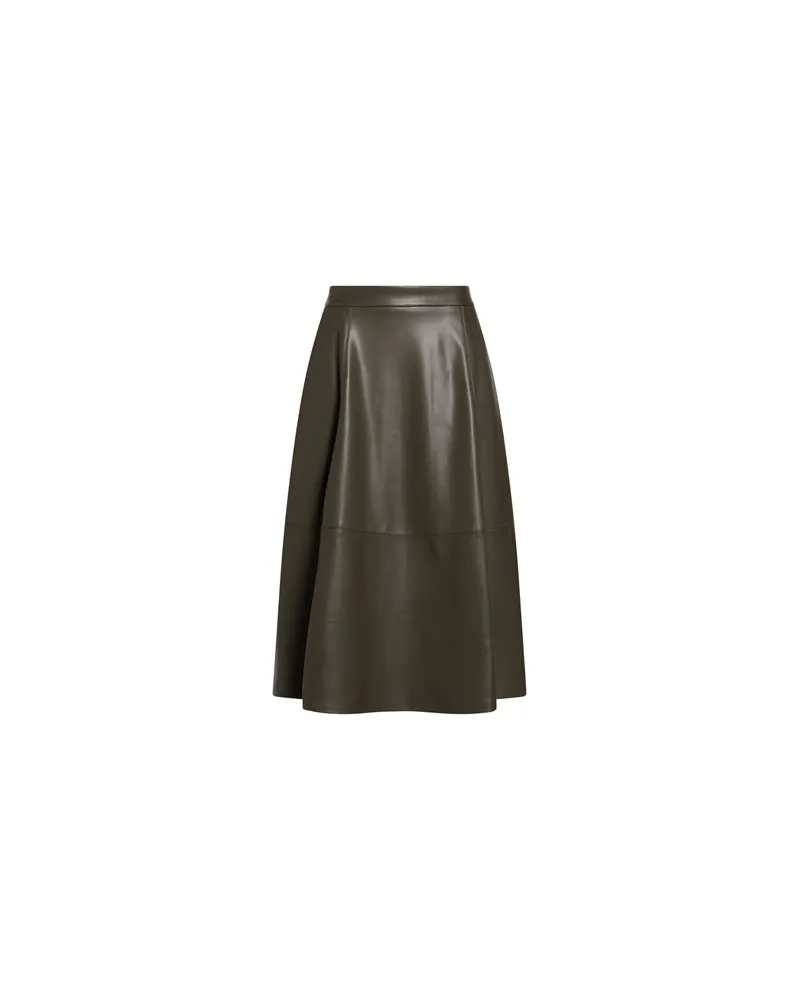 Manila Grace HOSEN & RÖCKE - Midi-Röckeauf YOOX.COM Militärgrün
