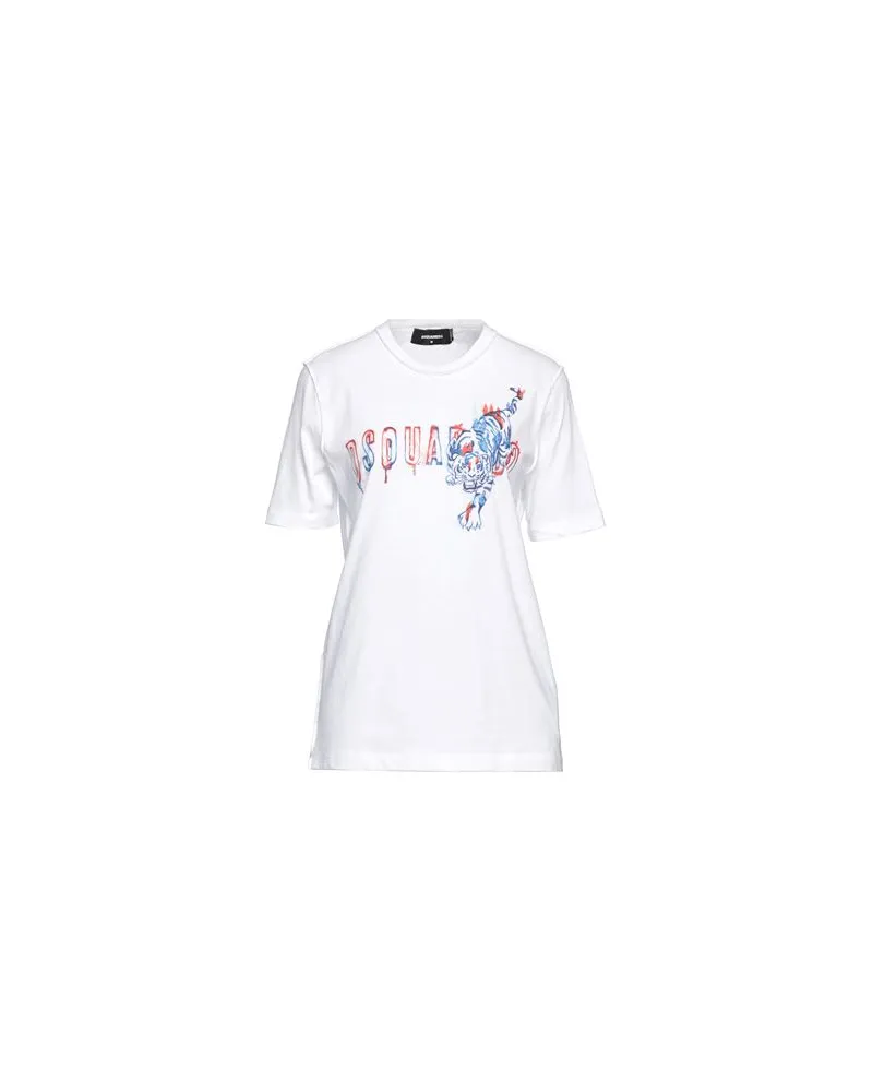 Dsquared2 TOPS - T-shirtsauf YOOX.COM Weiß