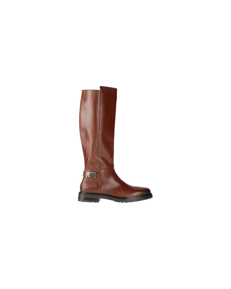 Tommy Hilfiger SCHUHE - Stiefelauf YOOX.COM Lederfarben