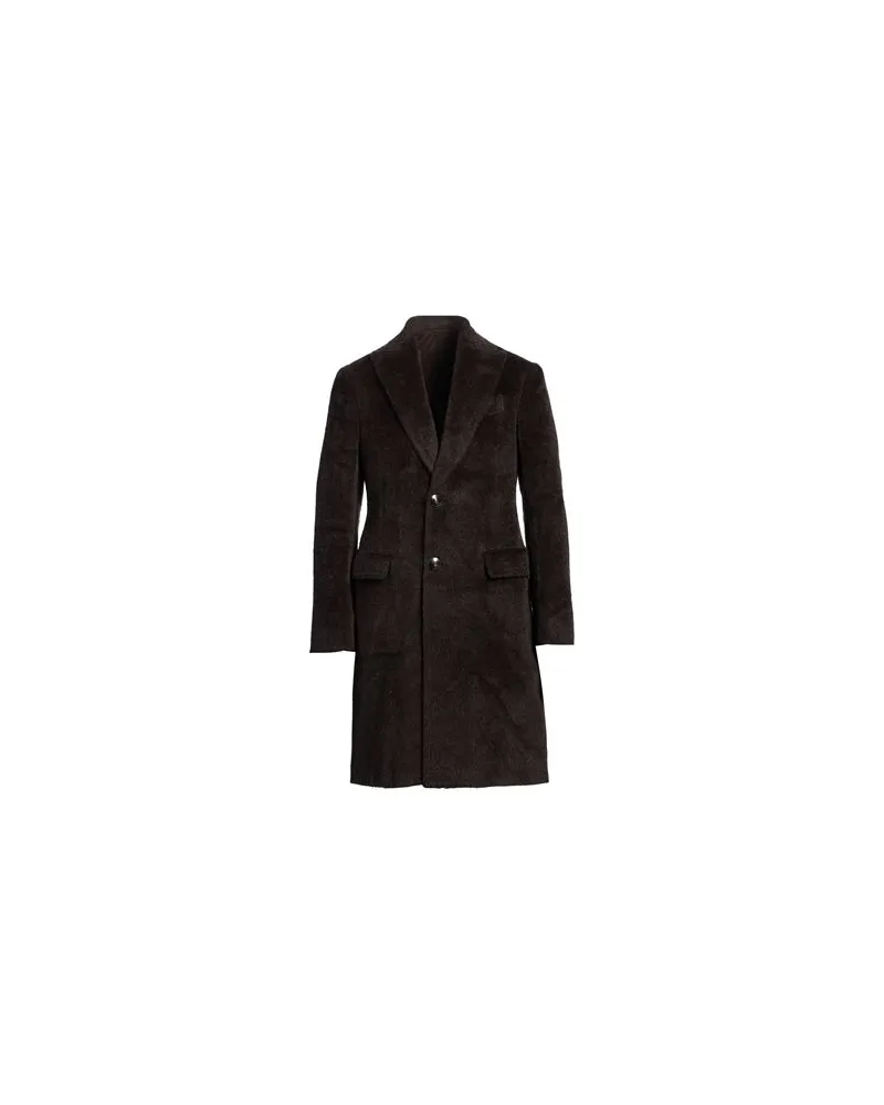 LARDINI JACKEN & MÄNTEL - Mäntelauf YOOX.COM Dunkelbraun