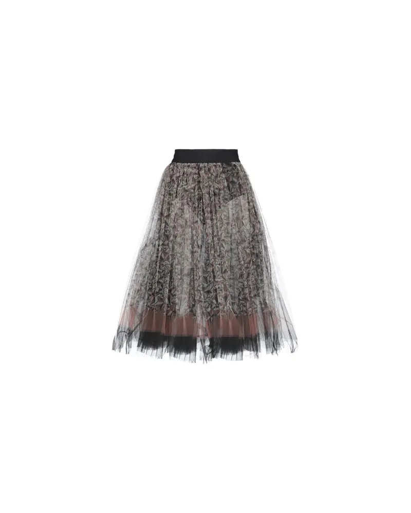 Elisabetta Franchi HOSEN & RÖCKE - Midi-Röckeauf YOOX.COM Braun