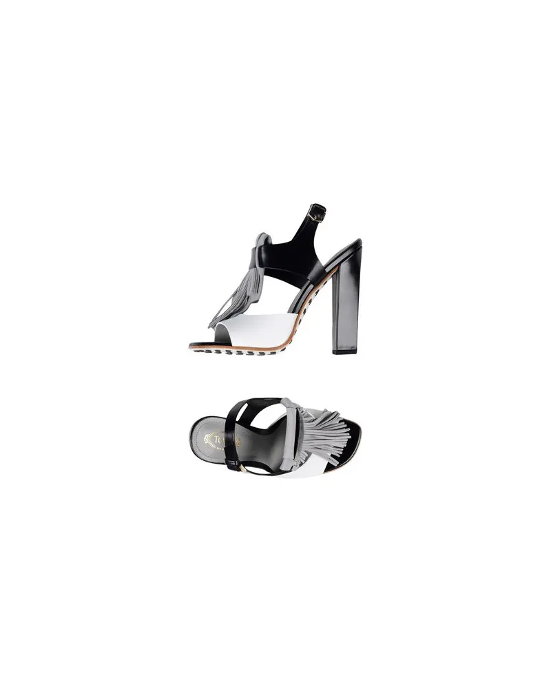 TOD'S SCHUHE - Sandalenauf YOOX.COM Hellgrau