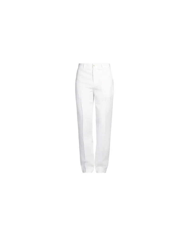 120% Lino HOSEN & RÖCKE - Hosenauf YOOX.COM Weiß