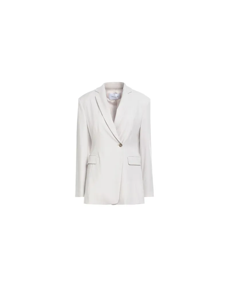 Fabiana Filippi ANZÜGE und CO-ORDS - Blazersauf YOOX.COM Hellgrau