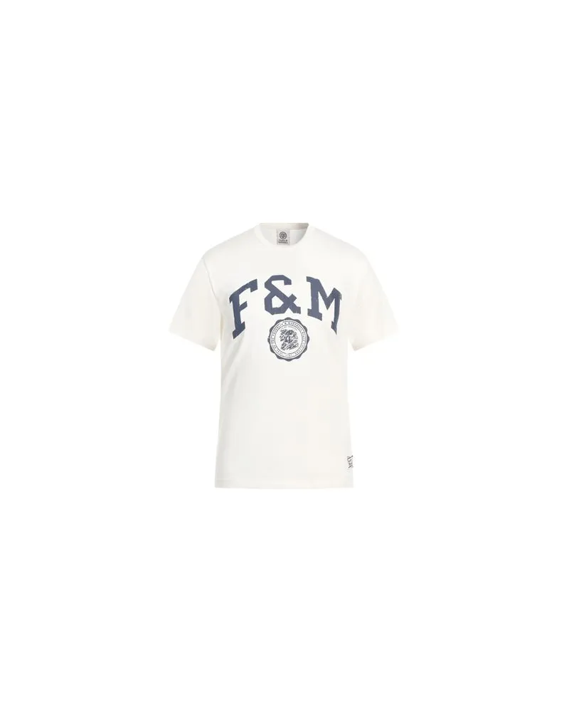 Franklin & Marshall TOPS - T-shirtsauf YOOX.COM Elfenbein