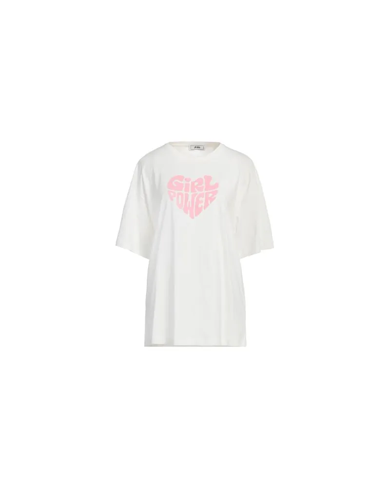 Jijil TOPS - T-shirtsauf YOOX.COM Weiß