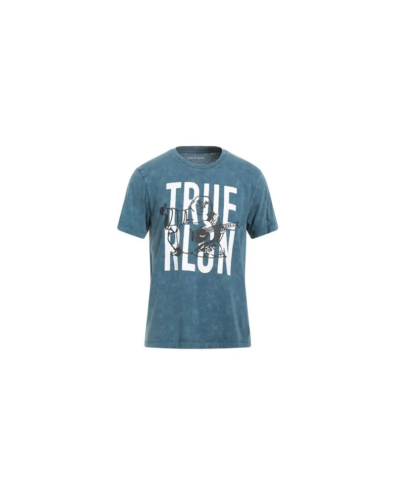 True Religion TOPS - T-shirtsauf YOOX.COM Taubenblau