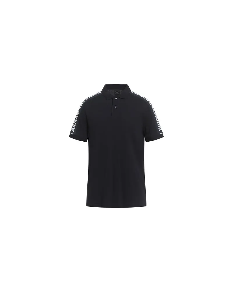 Armani Exchange TOPS - Poloshirtsauf YOOX.COM Nachtblau