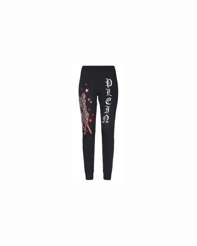Philipp Plein COUTURE - HOSEN & RÖCKE - Hosenauf YOOX.COM Schwarz