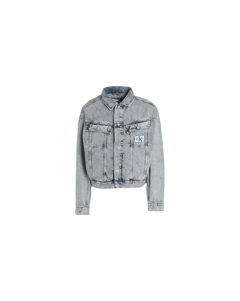 Calvin Klein JACKEN & MÄNTEL - Jeansjacken/Mäntelauf YOOX.COM Blau