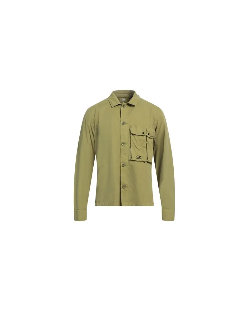 C.P. Company TOPS - Hemdenauf YOOX.COM Salbeigrün