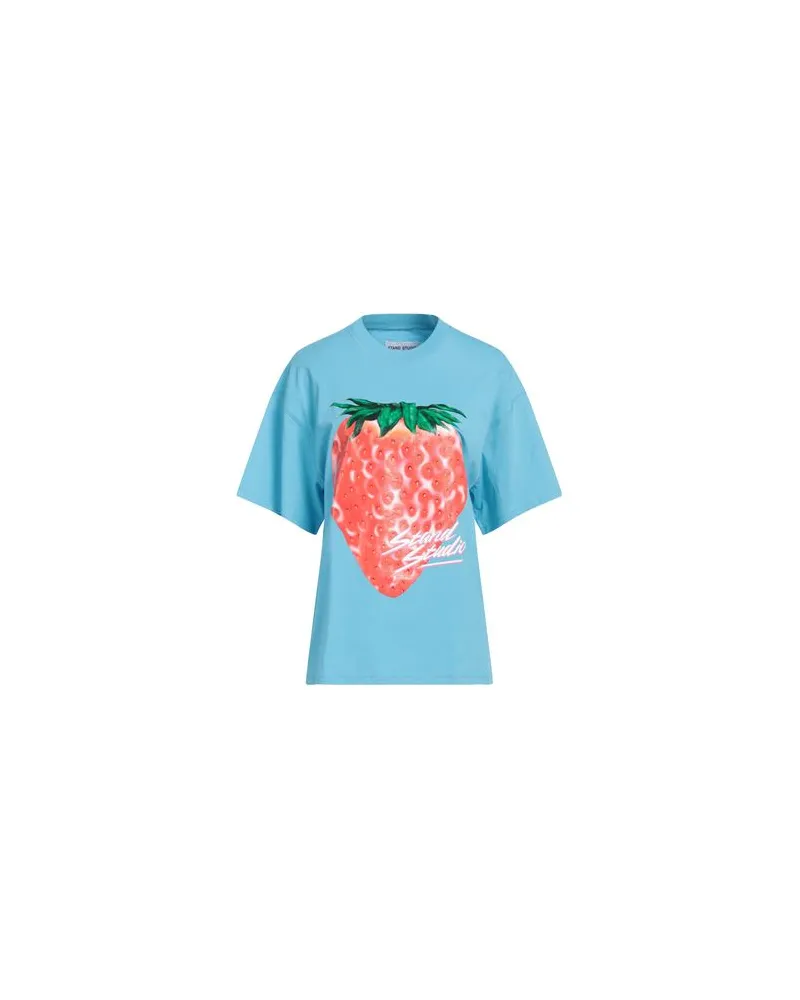 STAND TOPS - T-shirtsauf YOOX.COM Himmelblau