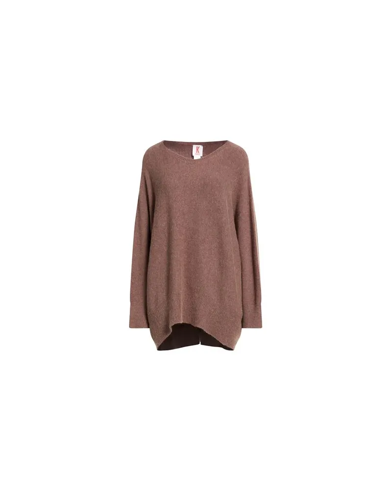 KONTATTO STRICKWAREN - Pulloverauf YOOX.COM Braun