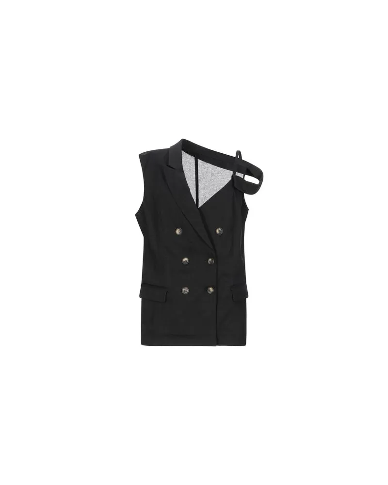 Pinko ANZÜGE und CO-ORDS - Couture-Westenauf YOOX.COM Schwarz