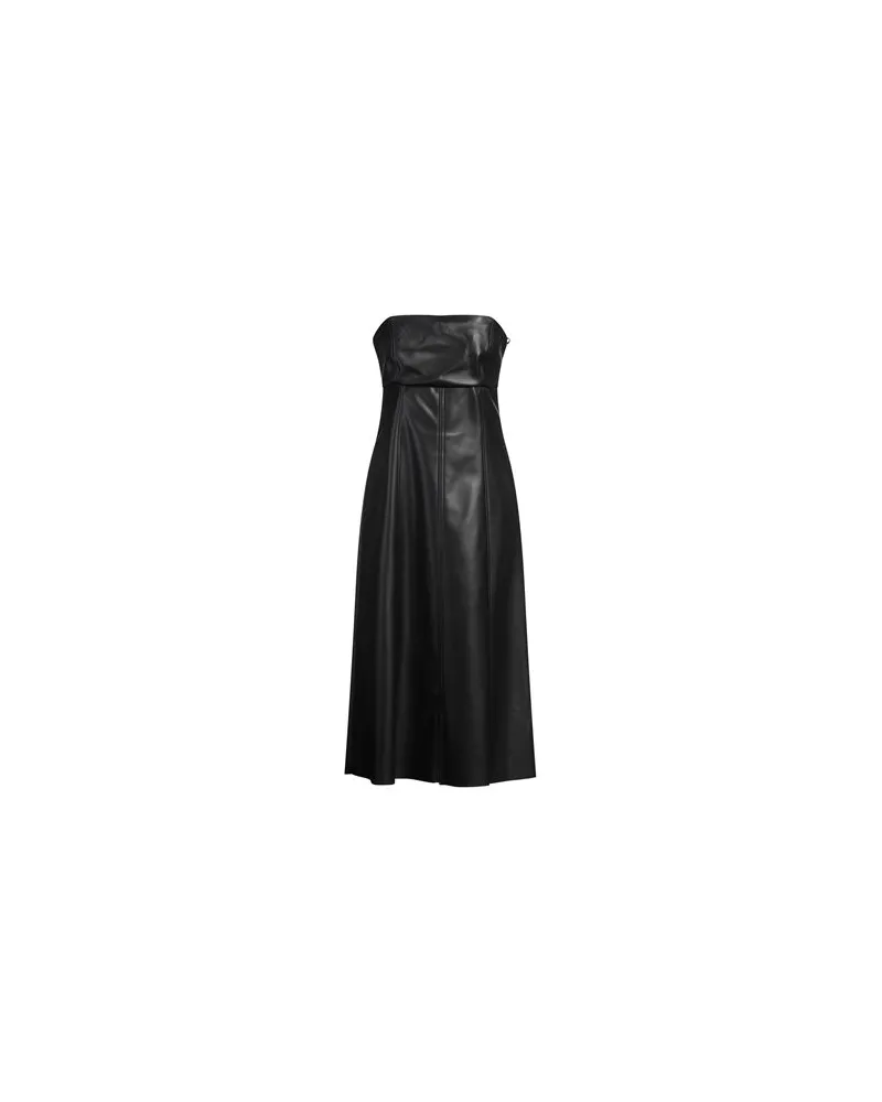 Dixie KLEIDER - Midi-Kleiderauf YOOX.COM Schwarz