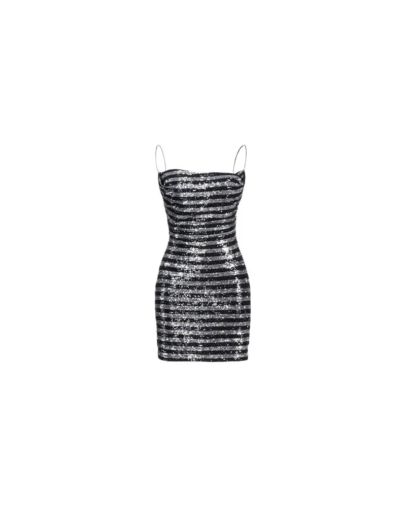 Balmain KLEIDER - Mini-Kleiderauf YOOX.COM Silber