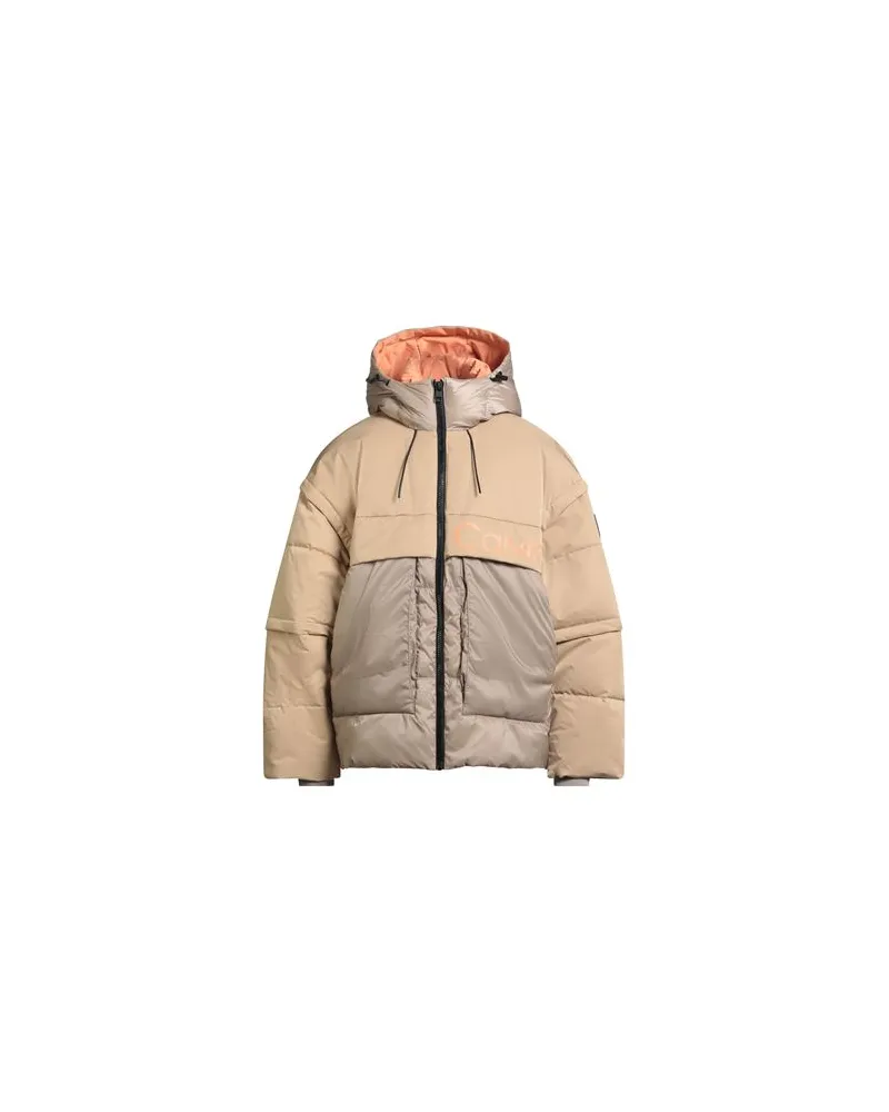 Calvin Klein JACKEN & MÄNTEL - Pufferjacken & Daunenjackenauf YOOX.COM Beige