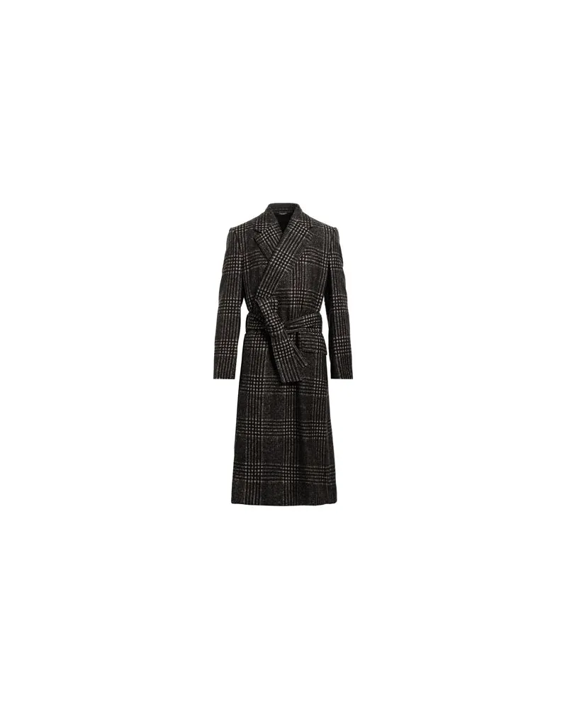 Dolce & Gabbana JACKEN & MÄNTEL - Mäntelauf YOOX.COM Schwarz