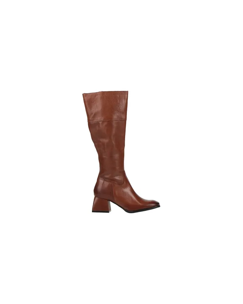 Divine Follie SCHUHE - Stiefelauf YOOX.COM Lederfarben