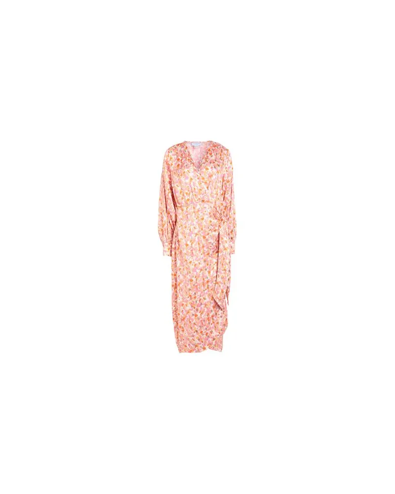 Never Fully Dressed KLEIDER - Midi-Kleiderauf YOOX.COM Orange