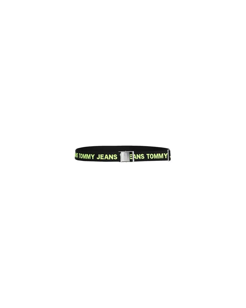 Tommy Hilfiger TJM FASHION WEBBING BELT  - Kleinlederwaren - Gürtelauf YOOX.COM Schwarz