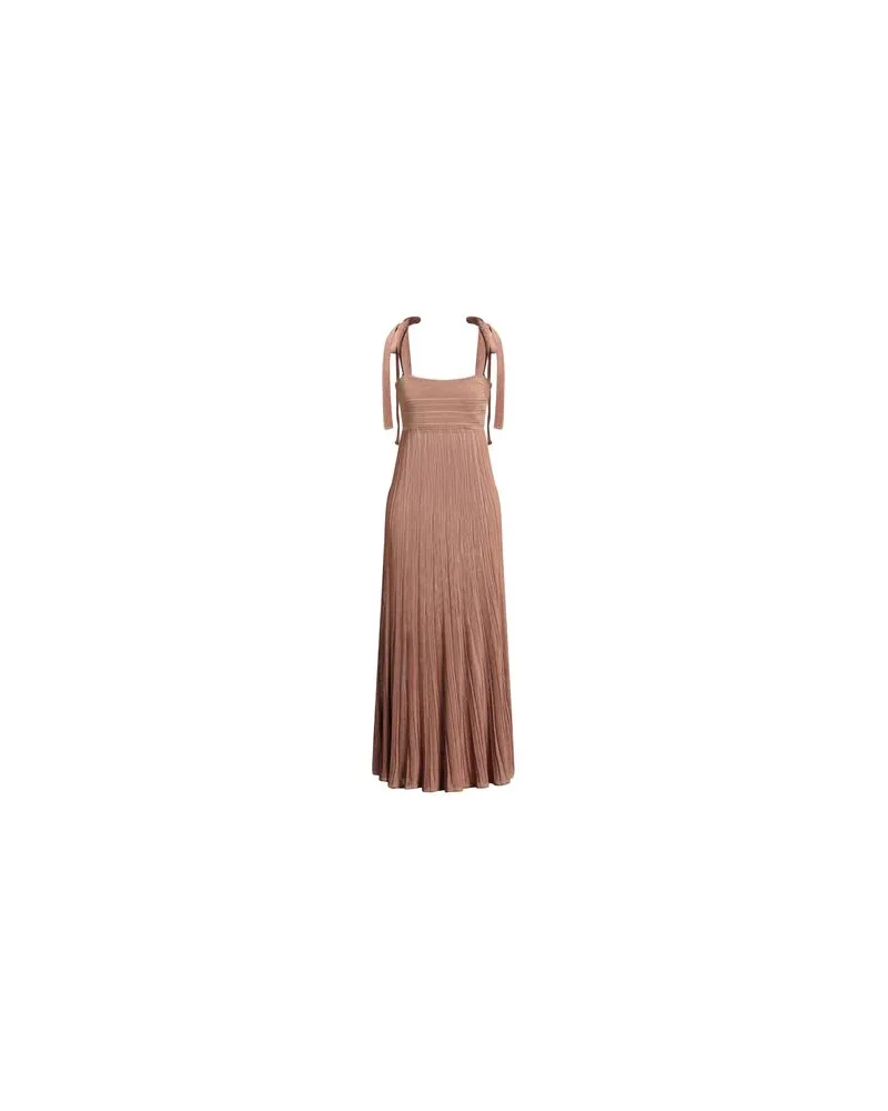 Zimmermann KLEIDER - Midi-Kleiderauf YOOX.COM Kamel