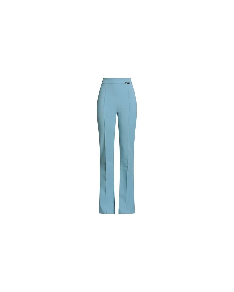 Elisabetta Franchi 1 ESSENTIALS - HOSEN & RÖCKE - Hosenauf YOOX.COM Himmelblau