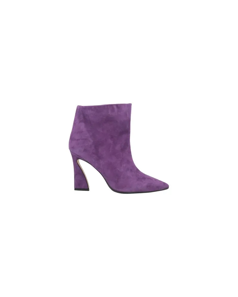 Anna F. SCHUHE - Stiefelettenauf YOOX.COM Violett
