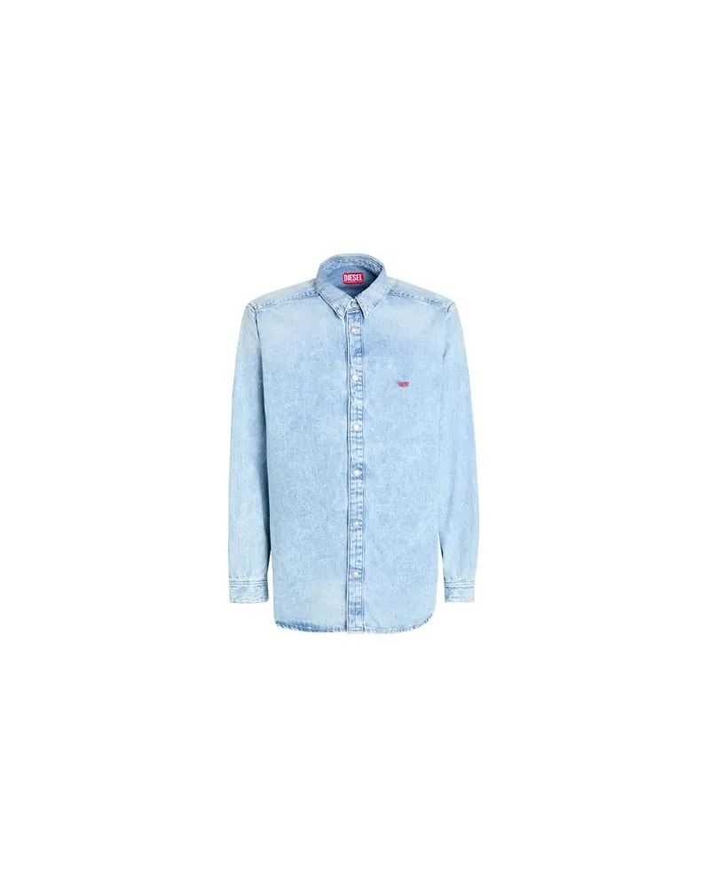 Diesel TOPS - Jeanshemdenauf YOOX.COM Blau