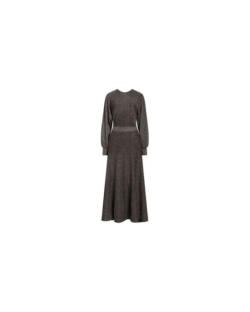 Maje KLEIDER - Maxi-Kleiderauf YOOX.COM Bronze