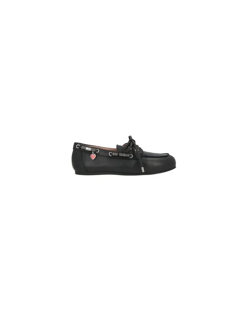 Moschino SCHUHE - Mokassinsauf YOOX.COM Schwarz