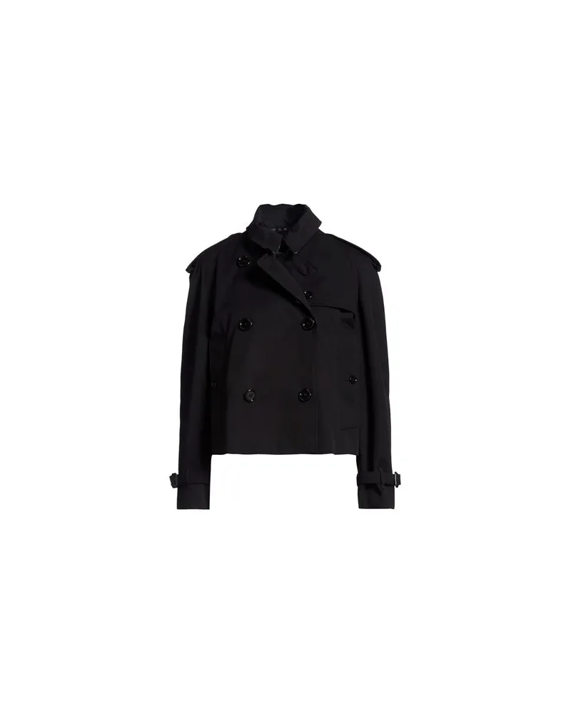 Burberry JACKEN & MÄNTEL - Jacken, Mäntel & Trenchcoatsauf YOOX.COM Schwarz
