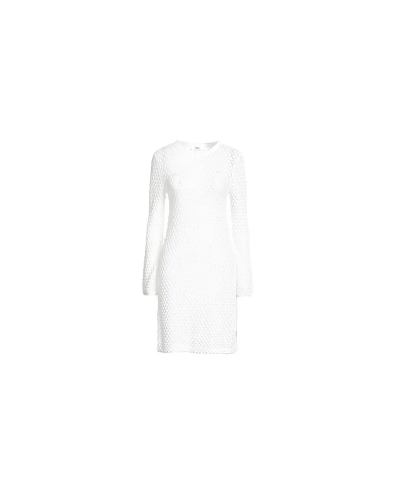 Chloé KLEIDER - Mini-Kleiderauf YOOX.COM Elfenbein