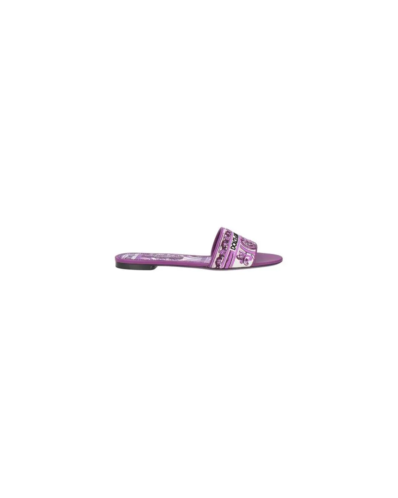 Dolce & Gabbana SCHUHE - Sandalenauf YOOX.COM Violett