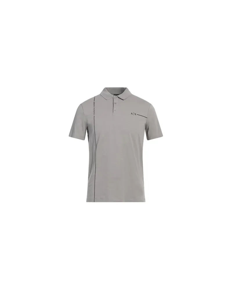 Armani Exchange TOPS - Poloshirtsauf YOOX.COM Grau