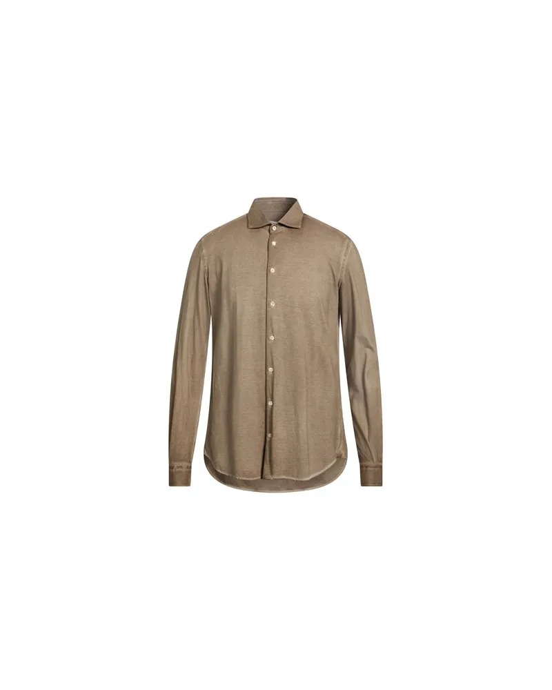Boglioli TOPS - Hemdenauf YOOX.COM Khaki