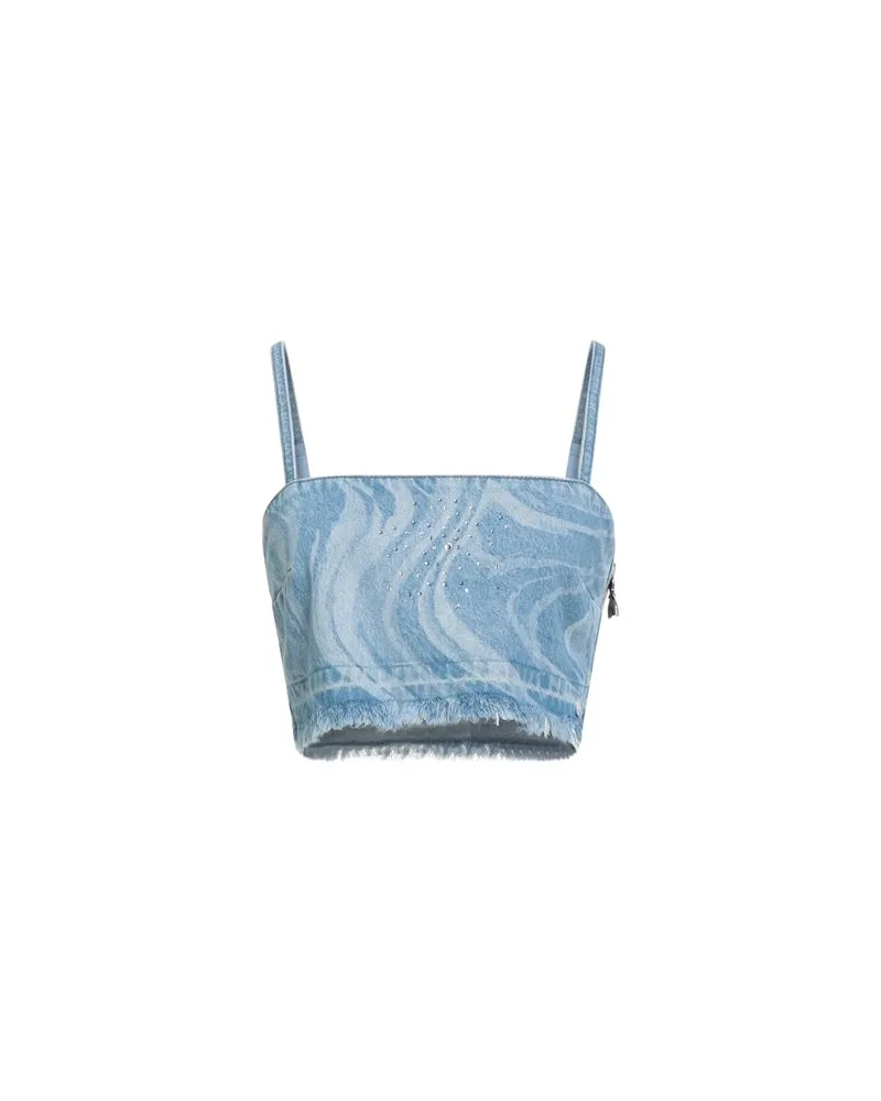 Patrizia Pepe TOPS - Topsauf YOOX.COM Blau