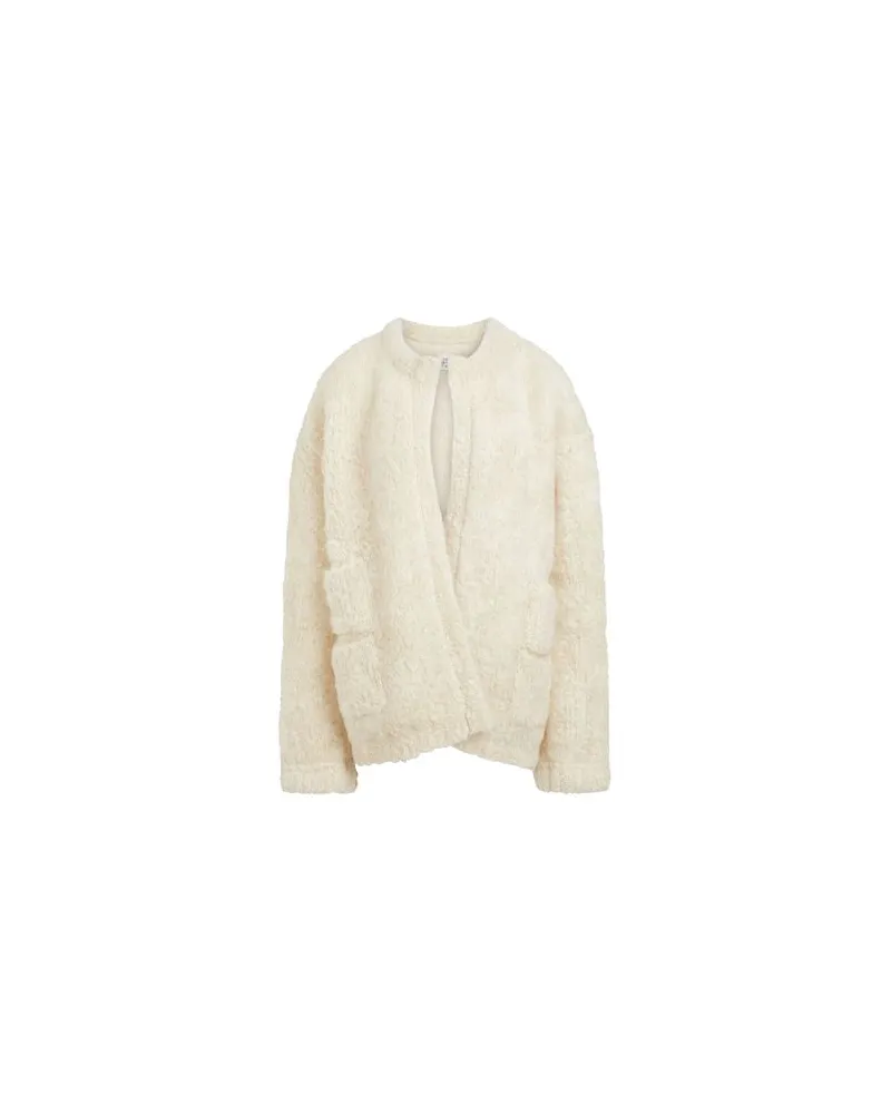 Maison Margiela STRICKWAREN - Strickjackenauf YOOX.COM Elfenbein