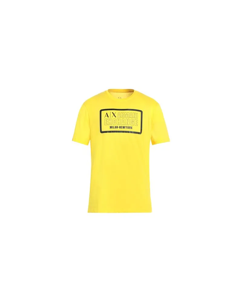 Armani Exchange TOPS - T-shirtsauf YOOX.COM Gelb