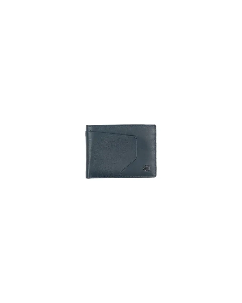 Piquadro Kleinlederwaren - Brieftaschenauf YOOX.COM Blau