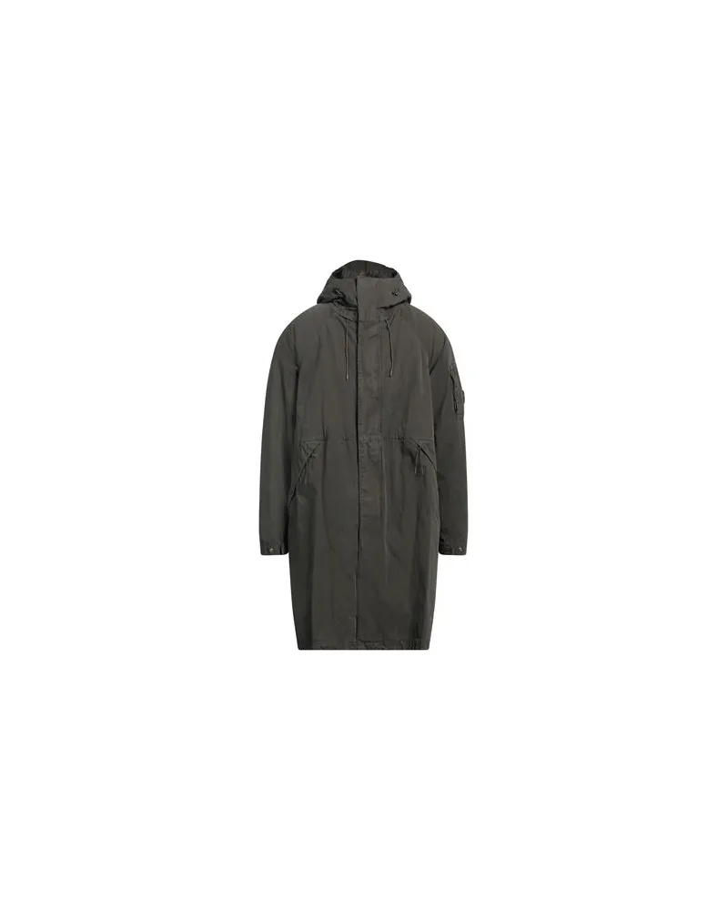 C.P. Company JACKEN & MÄNTEL - Mäntelauf YOOX.COM Dunkelgrün