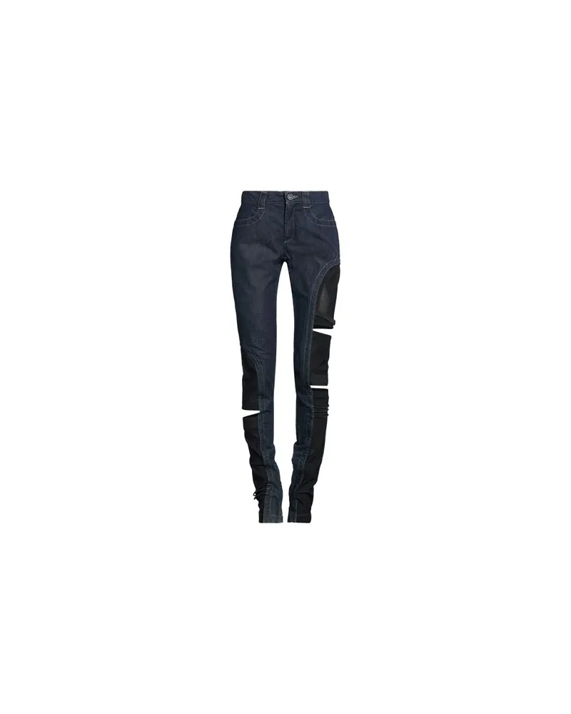 Bikkembergs HOSEN & RÖCKE - Jeanshosenauf YOOX.COM Blau